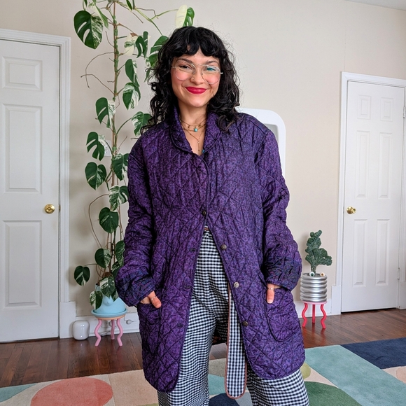 Colorful Patchwork Quilted Jacket - Picture 5 of 7